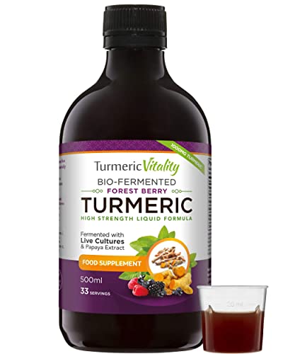 Turmeric Probiotic Enzyme Liquid - High Strength Shot