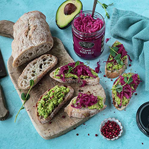 Ruby Red Sauerkraut - Organic, Raw & Unpasteurised