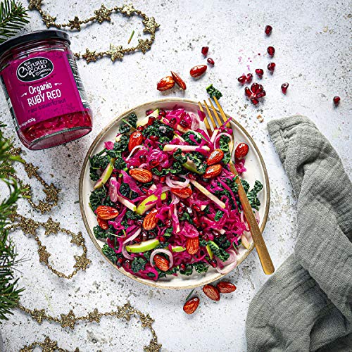 Ruby Red Sauerkraut - Organic, Raw & Unpasteurised