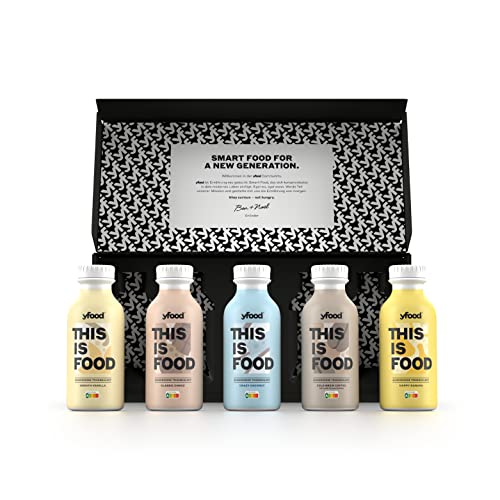 yfood Tasterpack: Delicious meal replacement, packed with protein, vitamins and minerals (5 x 500ml)