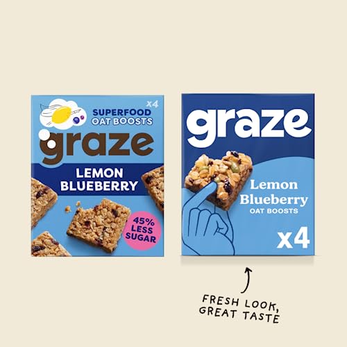 Graze Oats Snacks Variety Box - 28 Snacks