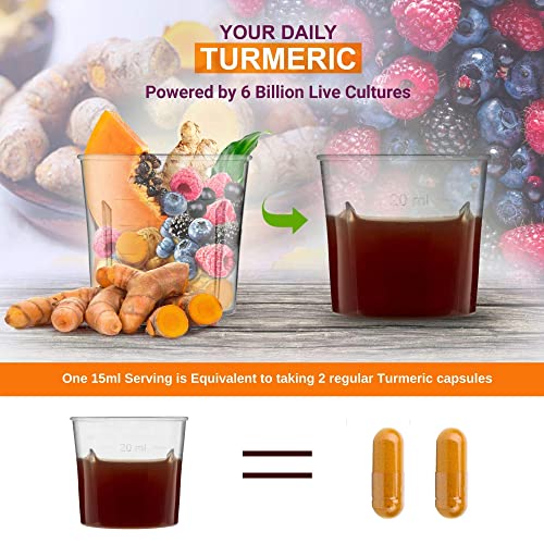Turmeric Probiotic Enzyme Liquid - High Strength Shot