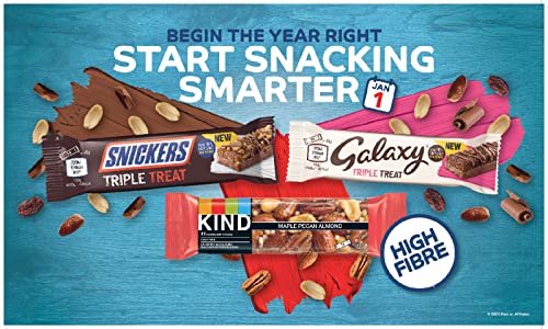 Snickers Triple Treat Fruit & Nut Chocolate Bars