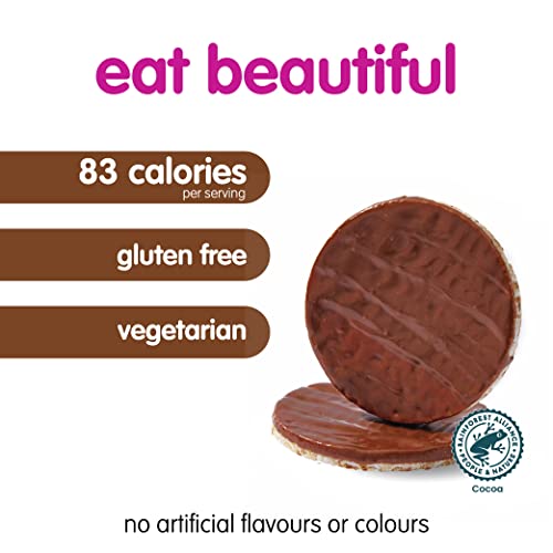 Healthy Itsu Milk Chocolate Rice Cakes | 12 Pack