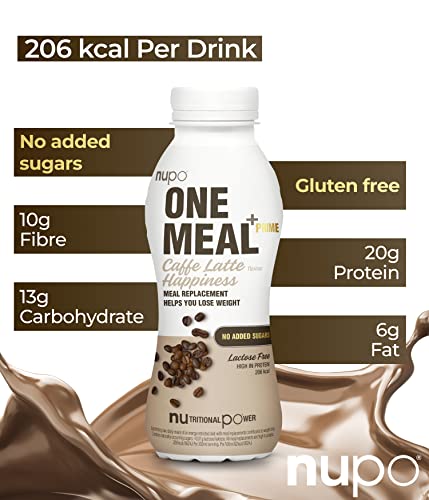 NUPO Caffe Latte Happiness Shake - Nutritious Protein