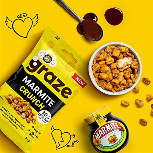Graze - Healthy BBQ, Marmite & Salt Vinegar Snacks