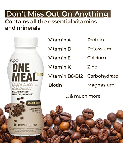 NUPO Caffe Latte Happiness Shake - Nutritious Protein