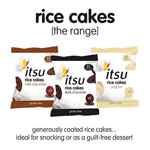 Healthy Itsu Milk Chocolate Rice Cakes | 12 Pack