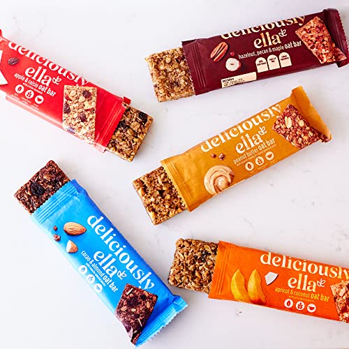 Deliciously Ella - Apricot & Coconut Oat Bar for Weight Loss, 50g (16 bars)