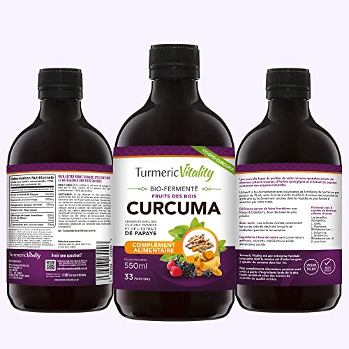 Turmeric Probiotic Enzyme Liquid - High Strength Shot