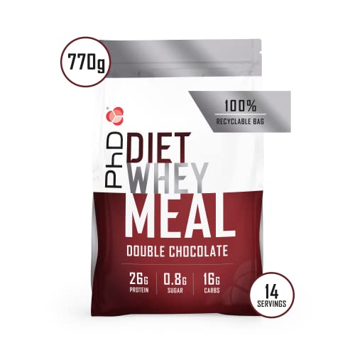 PhD Diet Whey Meal: Fat Loss Shake, 26g Protein