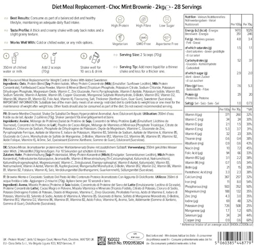 Protein Works - Millionaire's Shortbread Diet Meal Replacement