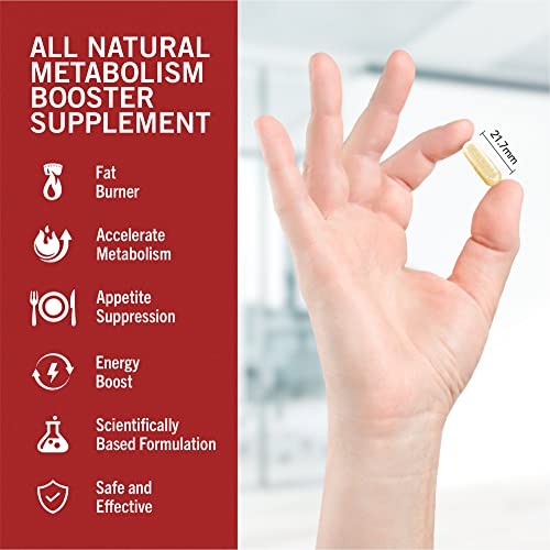 Natural Thermogenic Burn - Keto Metabolism Booster, Appetite Suppressant