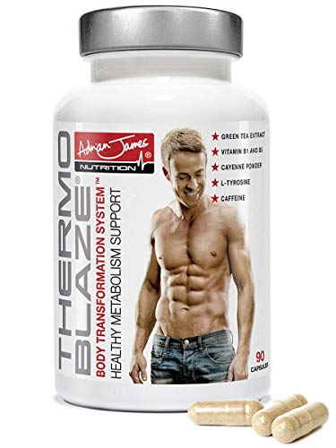 Adrian James Thermoblaze - Premium Fat Burner, Natural Ingredients