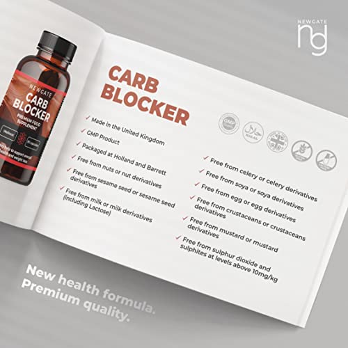 High Strength Carb Blocker - UK-Made Halal Supplement