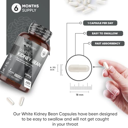 High Strength White Kidney Bean Extract Capsules