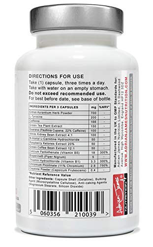 Adrian James Thermoblaze: Premium Weight Loss Pills, Natural
