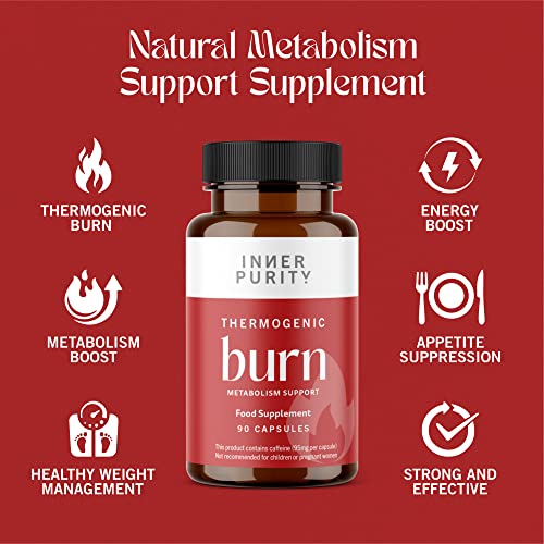 Natural Thermogenic Burn - Keto Metabolism Booster, Appetite Suppressant
