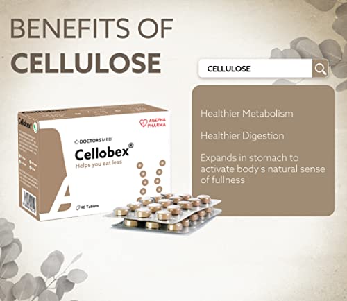 Hunger Control Tablets | Cellobex Diet Pills (90 Tablets)