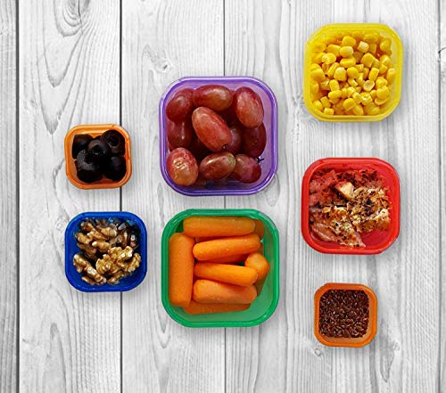 smartYOU 21 Day Portion Control Containers - Multi-Color Coded