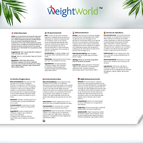 High Strength White Kidney Bean Extract Capsules