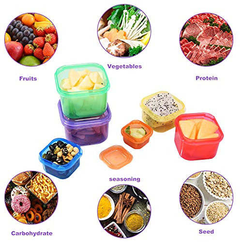 14-Piece Portion Control Container Kit for Weight Loss
