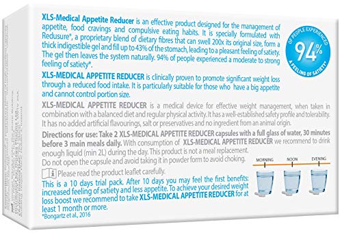 Efficient Weight Loss: XLS Medical Appetite Reducer - 60 Capsules