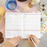 GoGirl Wellness Planner & Food Journal – Rose Gold