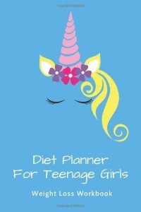 Teen Girls Weight Loss Diet Planner Workbook