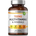 Teen Multivitamin Tablets with 24 Essential Nutrients