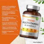 Teen Multivitamin Tablets with 24 Essential Nutrients