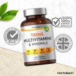 Teen Multivitamin Tablets with 24 Essential Nutrients