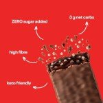 NEOH Zero Sugar Chocolate Crunch Bars - 12 Pack
