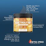 Keto-Pro Electrolyte Powder - Lemon Orange Flavor