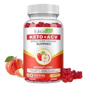 Keto Gummies for Weight Loss Support – 60 Vegan Gummies