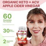 Keto Gummies for Weight Loss Support – 60 Vegan Gummies