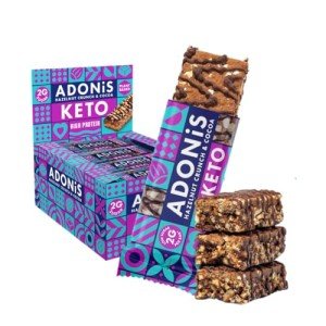 Adonis High Protein Keto Hazelnut Cocoa Bars
