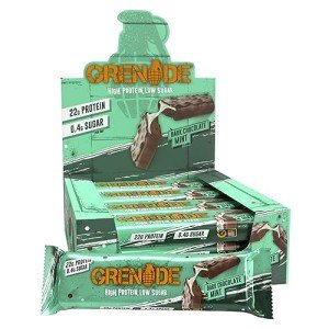 Dark Chocolate Mint Protein Bar - 12 Pack