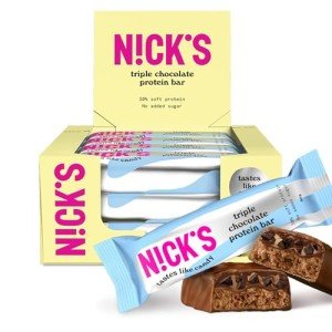 NICKS Triple Chocolate Keto Protein Bars - 12 Pack