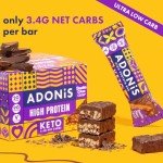 Double Chocolate Crisp Keto Protein Bars - Vegan