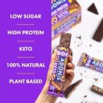 Double Chocolate Crisp Keto Protein Bars - Vegan
