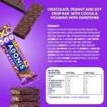 Double Chocolate Crisp Keto Protein Bars - Vegan