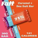 Fatt Keto Bars - Caramel Sea Salt, Low Carb