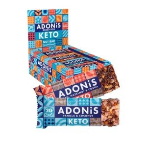 Keto-Friendly Mixed Nut Snack Bars - Vegan & Natural