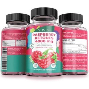 Raspberry Ketones 4000 mg - Keto Support Supplement