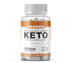 Proper Keto - Vegan Weight Management Capsules - 60ct