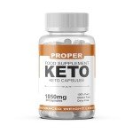 Proper Keto - 60 Vegan Capsules for Weight Loss