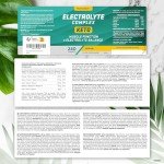 Vegan Electrolyte Tablets – 240 Count, 1575mg