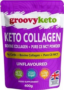 Keto Collagen Peptides with MCT Powder - Unflavoured