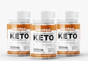 Proper Keto - Vegan Weight Management Capsules - 180 Count